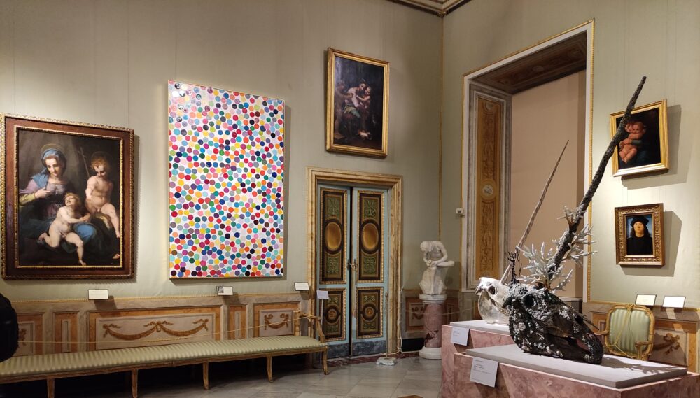 Damien Hirst - Galleria Borghese -Archeology Now - Allestimento della mostra