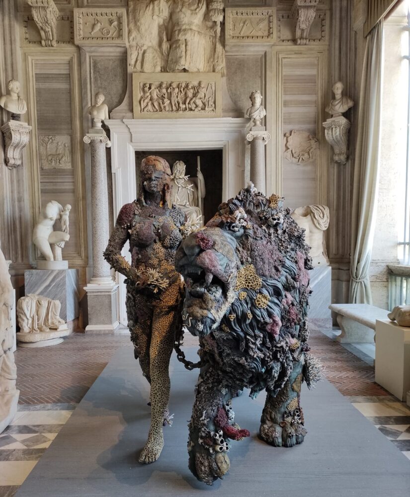 Damien Hirst - Galleria Borghese -Archeology Now - Allestimento della mostra