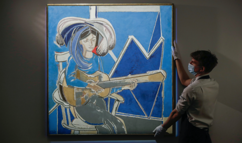 Françoise Gilot, Paloma à la Guitare (1965)