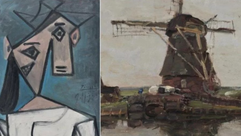 Il Picasso e il Mondrian recuperati ad Atene