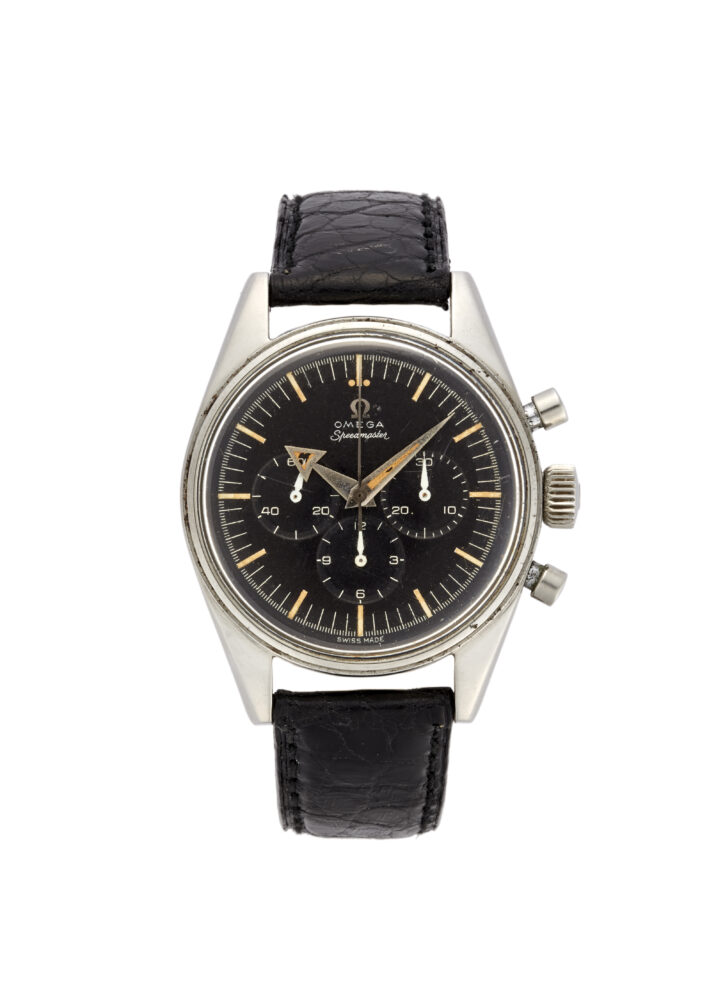 Lotto 786 OMEGA SPEEDMASTER Ref. 2915 prima serie Orologio da polso da uomo in acciaio Anno 1958 circa Calibro 321 Valutazione: € 20.000 - 25.000