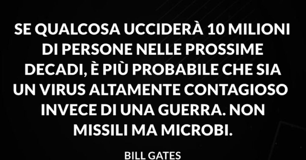 La celebre frase di Bill Gates citata da Ceccobelli