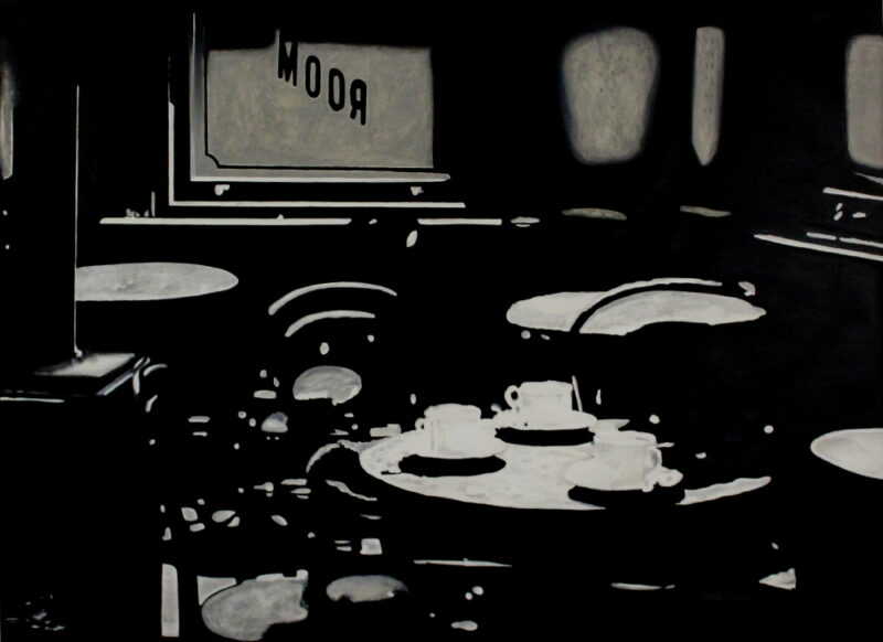 Noir LXXIX, olio su tela, cm 138X188, 2020