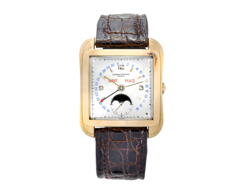 Lotto 48 - Vacheron & Constantin, raro orologio da polso Toledo Vacheron Constantin. Stima € 33.000,00 / 40.000,00