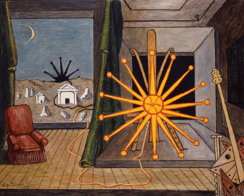 Giorgio de Chirico, Il ritorno di Ulisse, 1968.