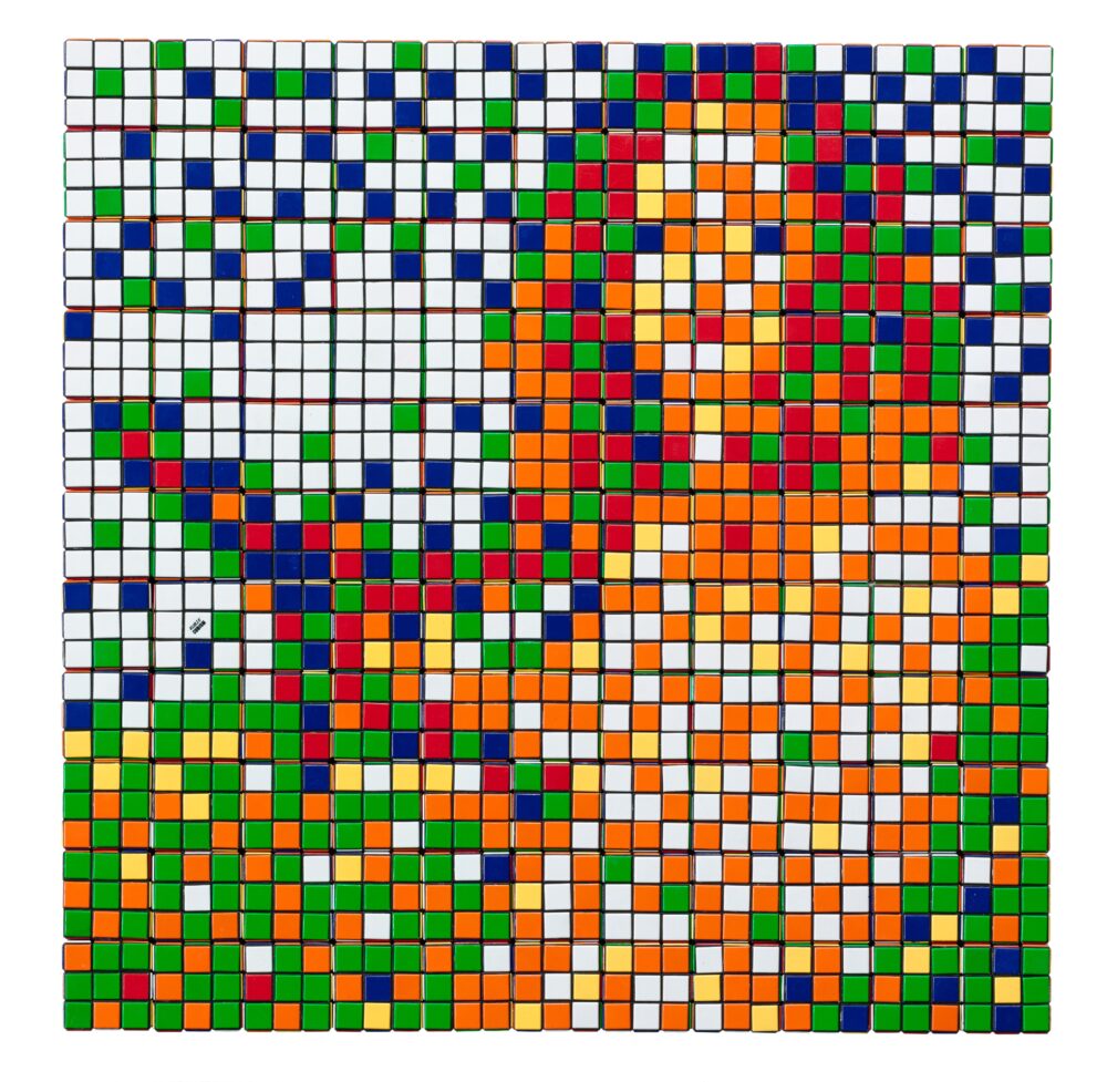 Space Invader, Rubik blind faith, est. €45,000-55,000