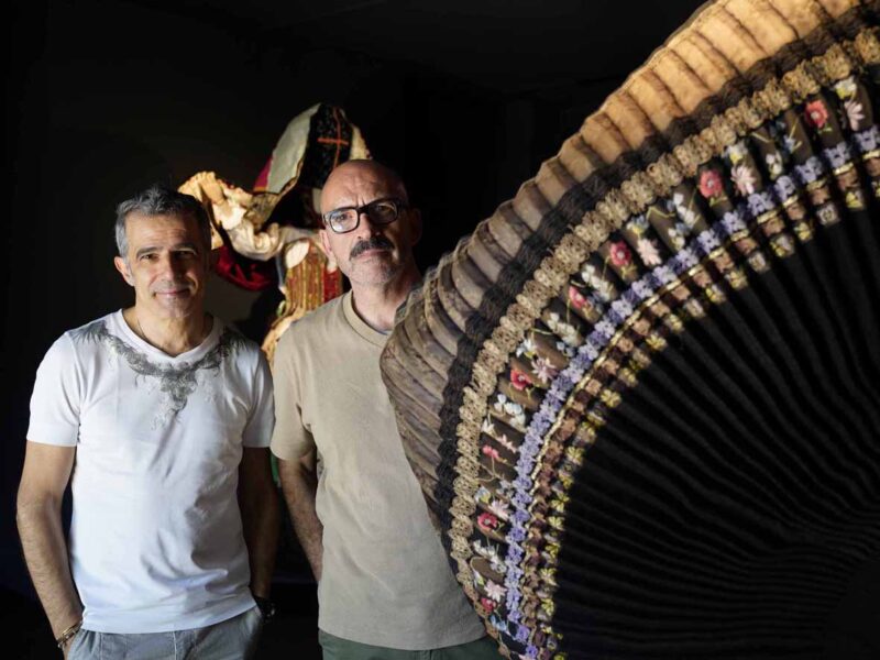 Paolo Fresu e Antonio Marras. Foto di Daniela Zedda