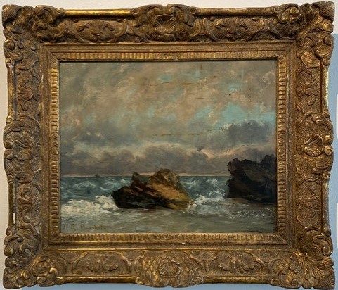 Gustave Courbet, Petit Paysage de Mer(1872)