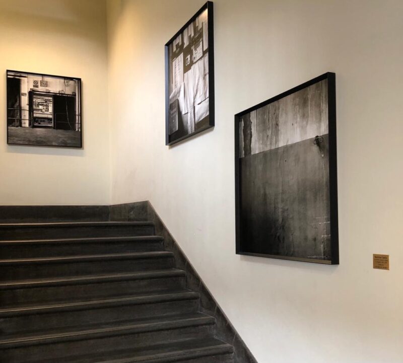 Installation view, Ore 18.00. L'orario è finito, Massimiliano Camellini, Camera del Lavoro di Milano
