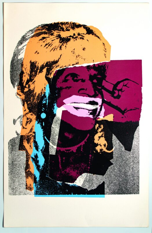 Andy Warhol, Ladies and Gentlemen II.133, 1975, Serigrafia a colori firmata in originale, 72.4 x 110.5 cm, Ed. 28/125