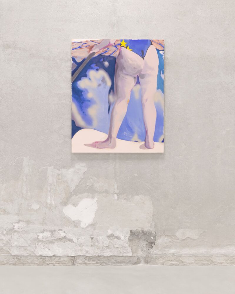 Adelisa Selimbasic, Campionessa,2021, olio su tela,106x83cm