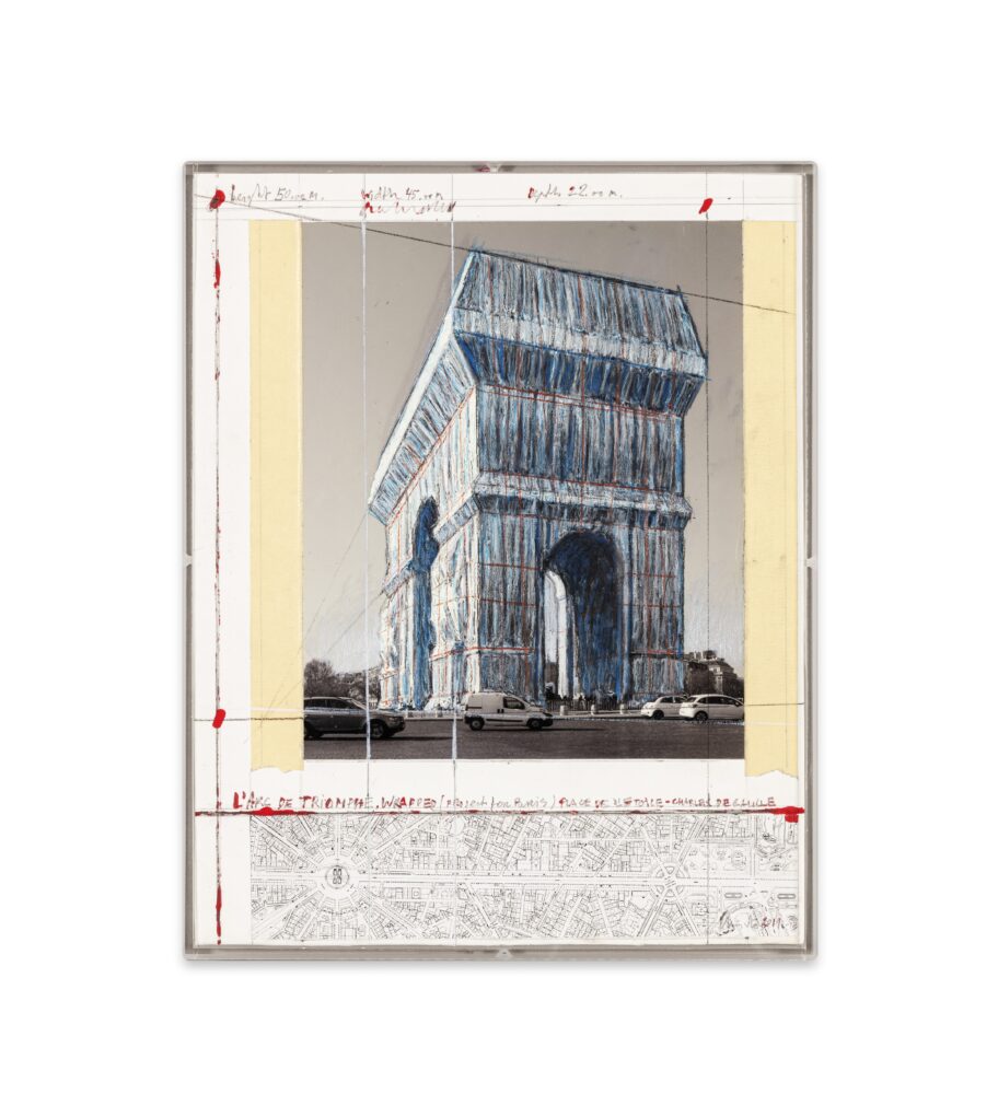 Christo, Arc de Triomphe 14 x 11 2019