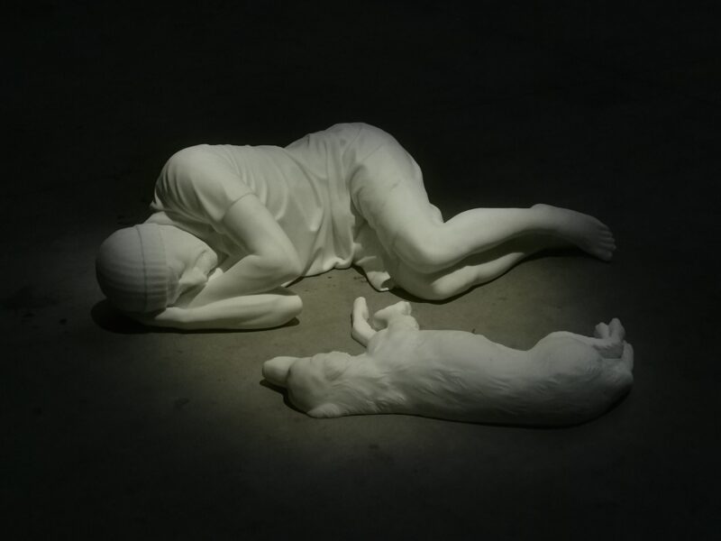 Maurizio Cattelan, Breath Ghosts Blind, Hangar Bicocca, Milano