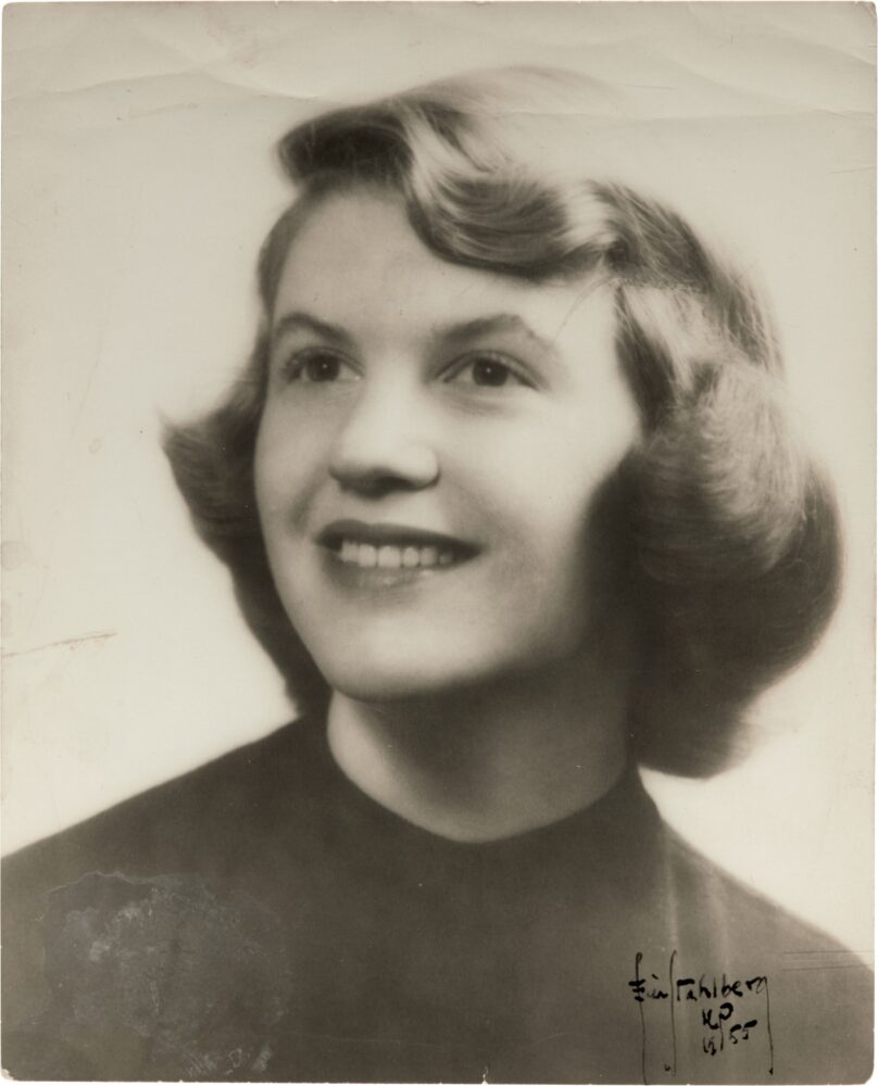 Portrait of Sylvia Plath