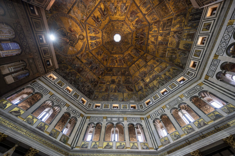 Risultati dei restauri sul Battistero di Firenze