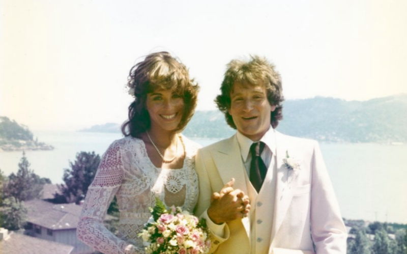 Robin Williams con la prima moglie, Valerie Velardi, Nella mente di Robin Williams, Sky Arte