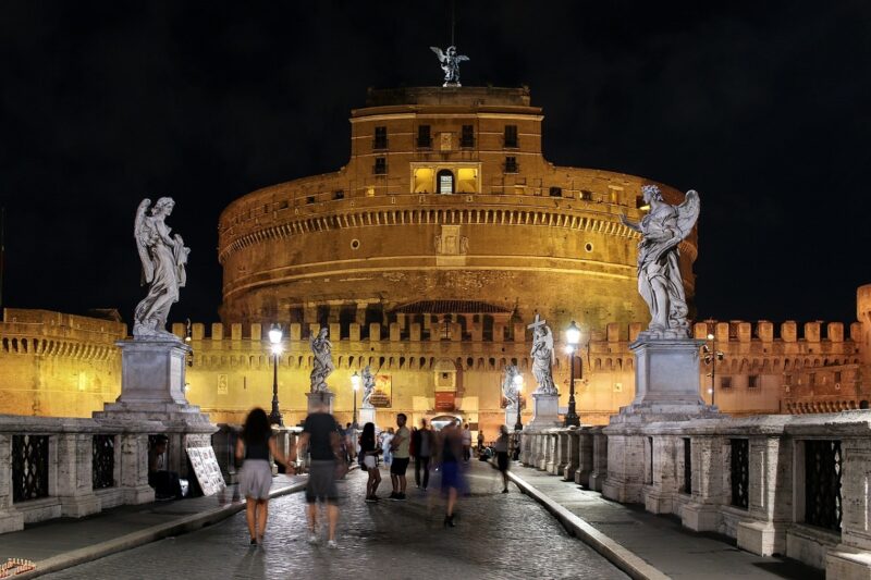 Notte europea dei musei castel sant'angelo