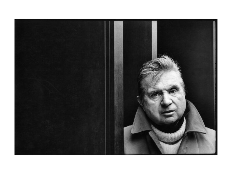 Jesse Fernandez, Francis Bacon (London) (1978). Gelatine Silver Print © Estate France Mazin Fernandez. Courtesy Of (S)Itor