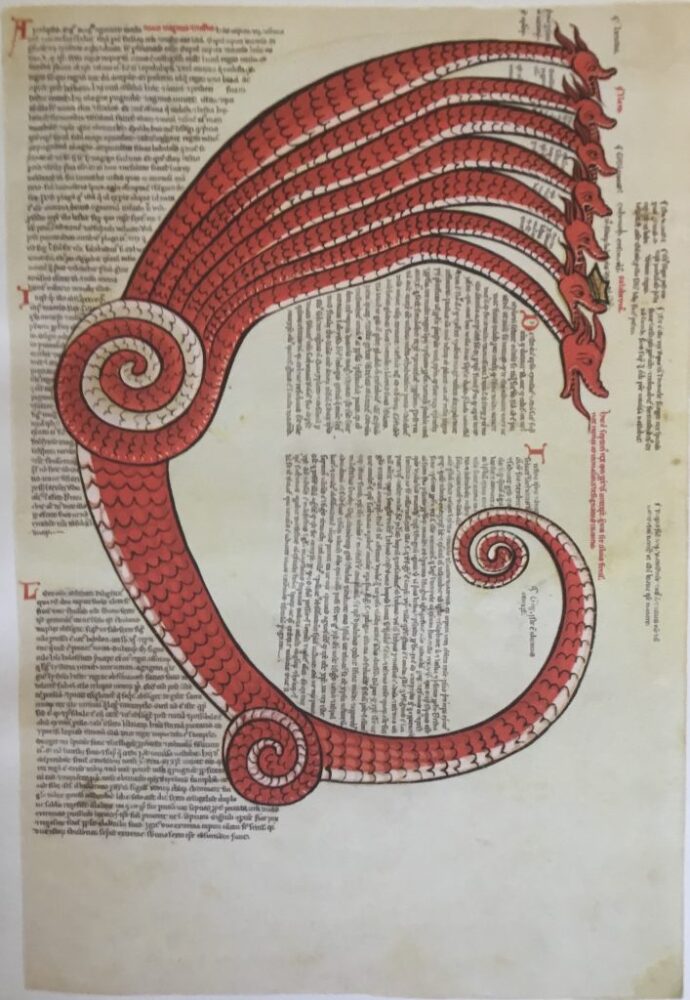 Tavola XIV del Libro delle Figure di Gioacchino da Fiore