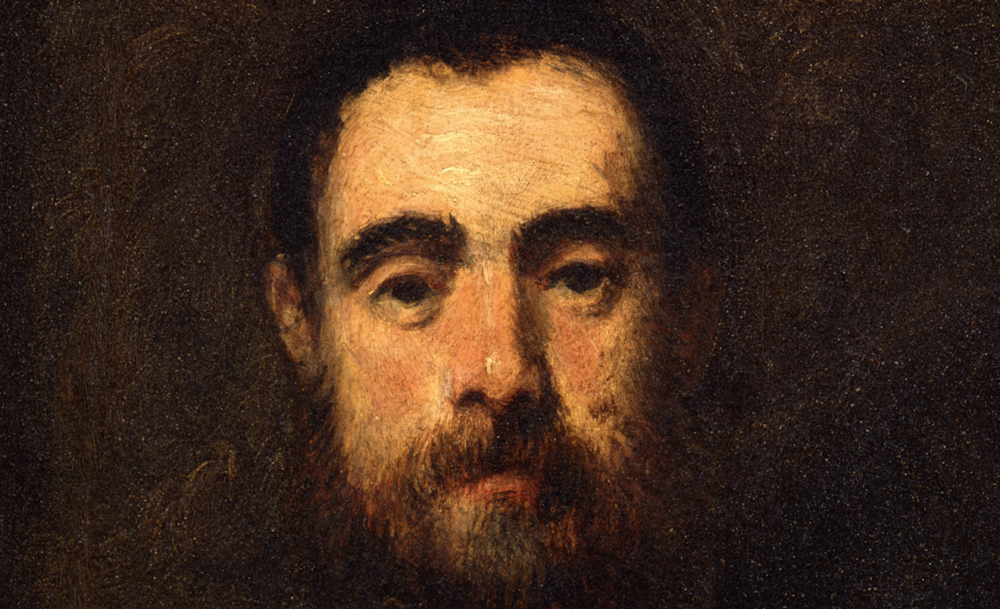 Tintoretto, ritratto d'uomo (particolare)