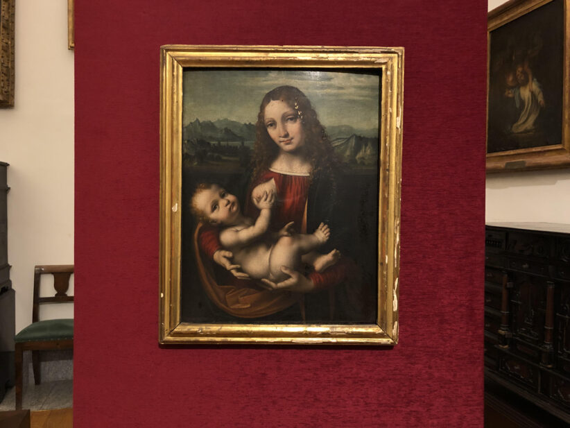 Ritrovata la splendida Madonna con Bambino di Marco d'Oggiono