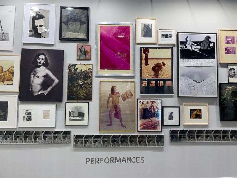 Fotografia-performance da Conceptual