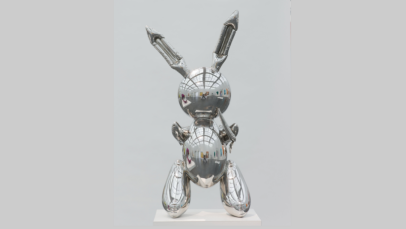 Jeff Koons, Rabbit, in mostra a Palazzo Strozzi