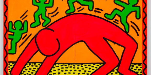 Keith Haring, Untitled, 1982 ©Keith Haring Foundation:Courtesy the Keith Haring Foundation and Gladstone Gallery