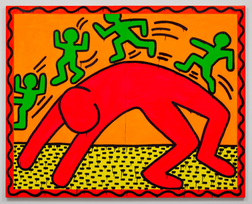 Keith Haring, Untitled, 1982 ©Keith Haring Foundation:Courtesy the Keith Haring Foundation and Gladstone Gallery