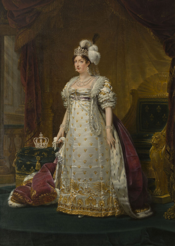Madame Royale indossa i bracciali di diamanti nel ritratto di Gros Antoine-Jean
