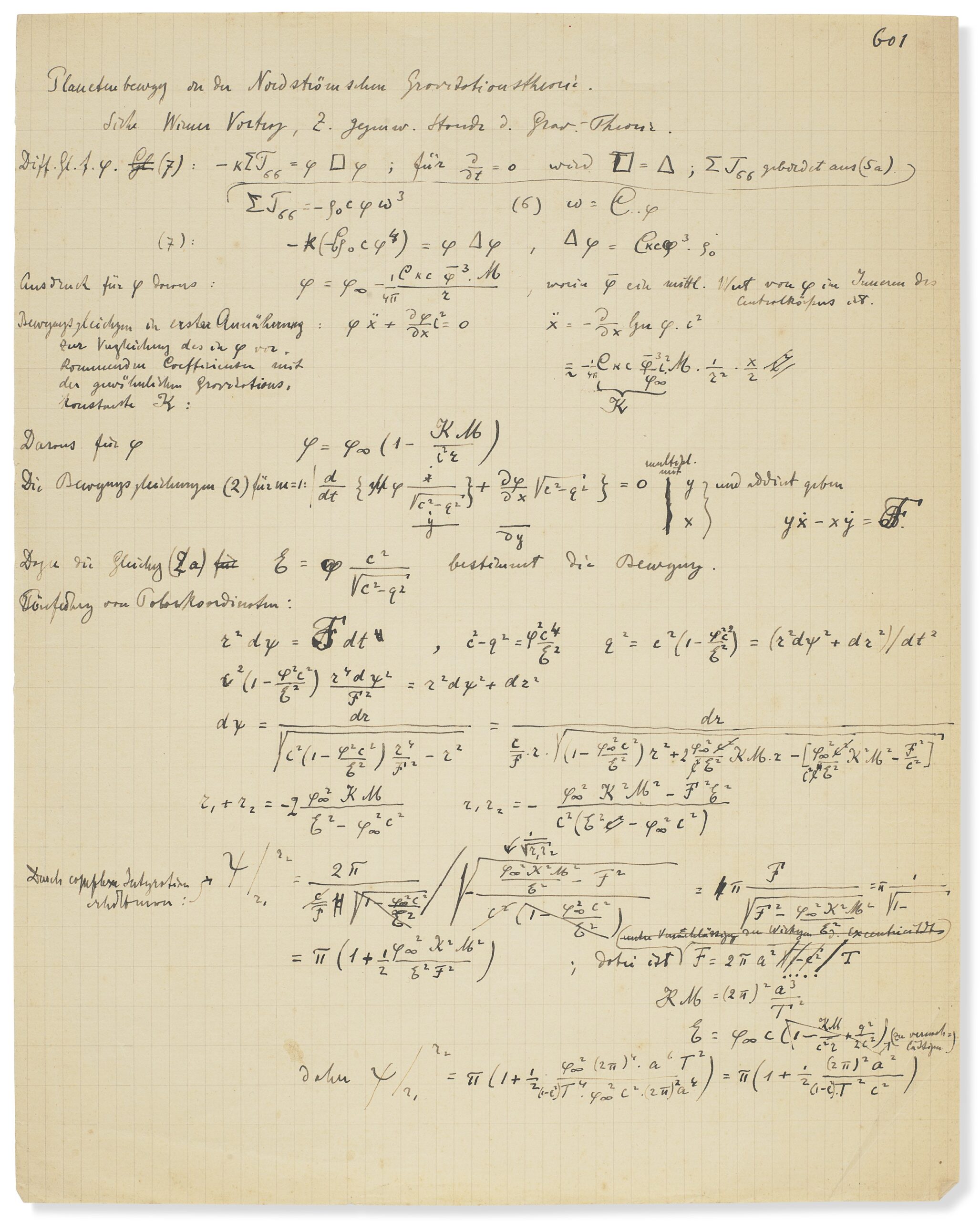 Quando l’universo cambiò per sempre. Christie’s presenta un rivoluzionario manoscritto di Einstein