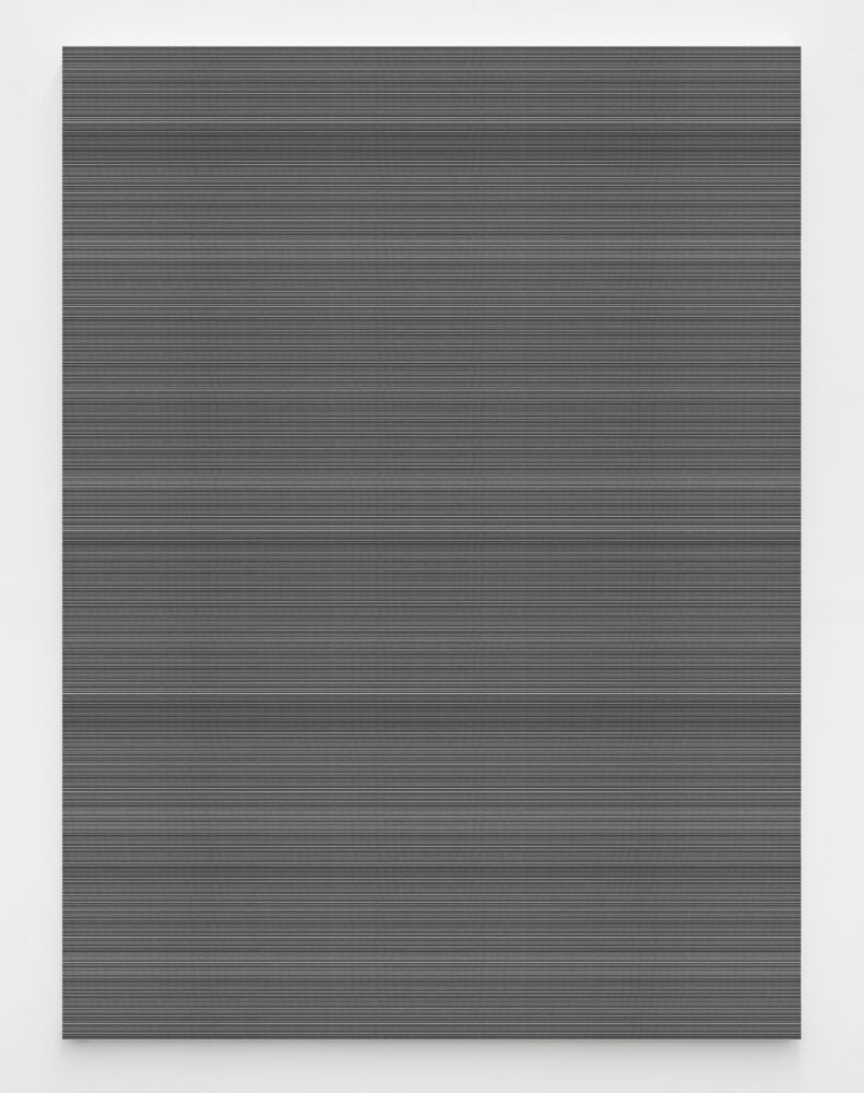 MANUEL FOIS, AUD_P023ES B, 2021, serigrafia su tela, 140x100 cm