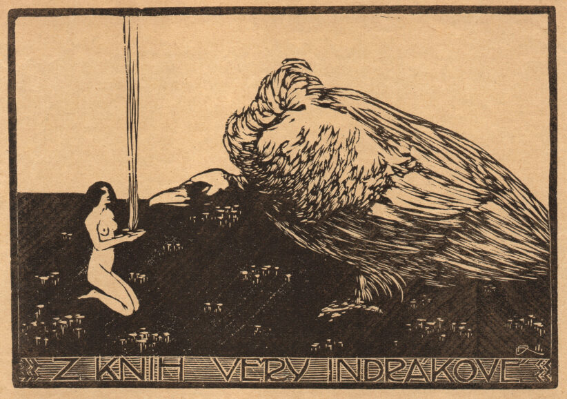 František Kobliha, Z knih Věry Indrákové, [Ex libris Věra Idráková], (1911)