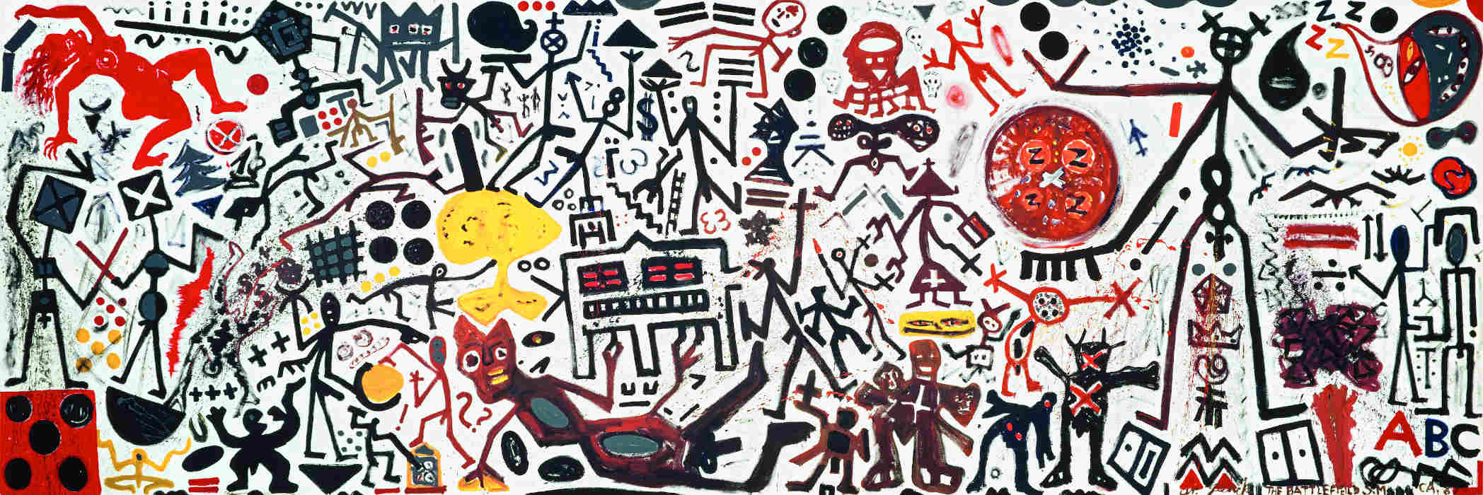 Tutto l’universo figurativo di A.R. Penck in una monumentale retrospettiva a Mendrisio