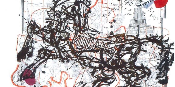 WILLIAM KENTRIDGE (Johannesburg, Sudafrica, 1955) Moscow: The Nose Series City of Moscow, 2009 Arazzo in lana di mohair tessuta a mano al The Stephens Tapestry Studio, Johannesburg. Edizione 1/6 Fondazione per l’Arte Moderna e Contemporanea CRT