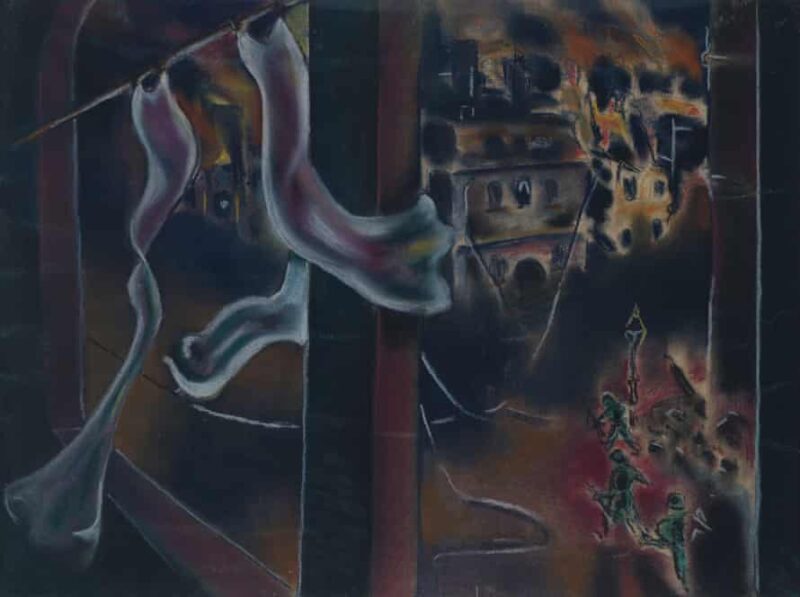Lurie’s Liberation of Magdeburg. Photograph: Courtesy of the Boris Lurie Art Foundation
