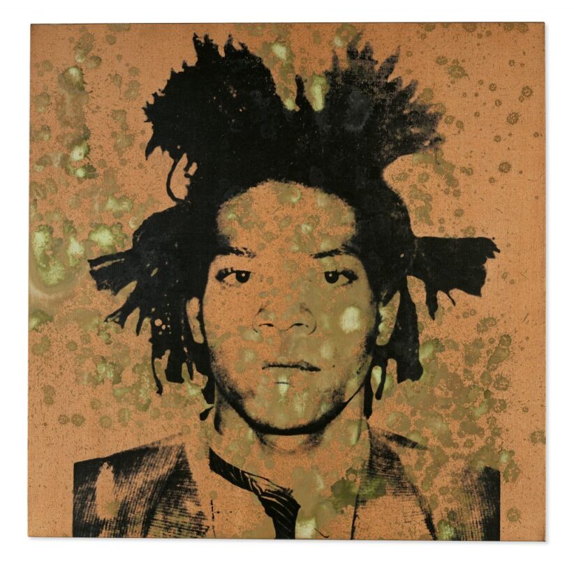 Andy Warhol, ritratto di Jean-Michel Basquiat