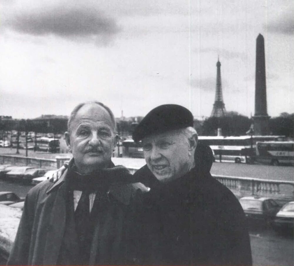 Douglas Cramer e Ellsworth Kelly, Paris, 1994 © Jack Shear, New York