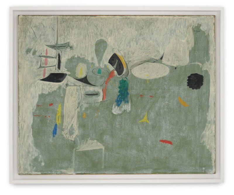 Arshile Gorky, The Limit (1947). Photo by Jon Etter, ©the Arshile Gorky Foundation/Artists Rights Society, courtesy the Arshile Gorky Foundation and Hauser and Wirth.