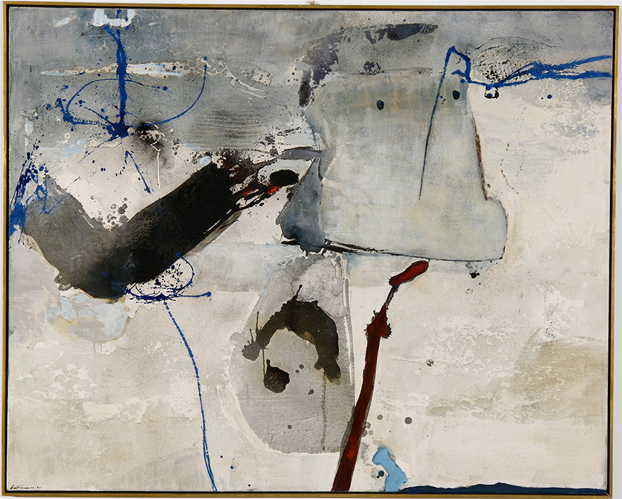 Giuseppe Santomaso, Suite friulana n.11, 1964, olio e encausto su tela, 130x162cm