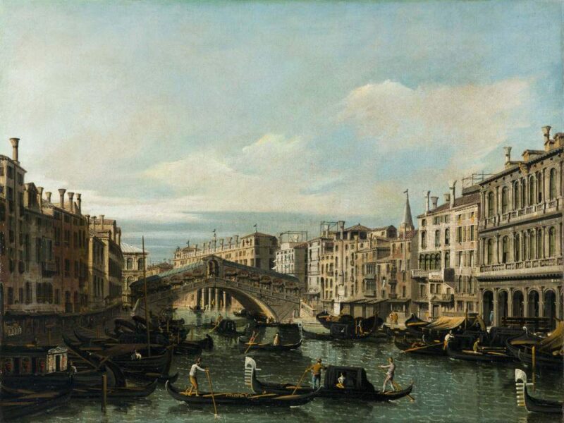 Bernardo Bellotto, Ponte di Rialto