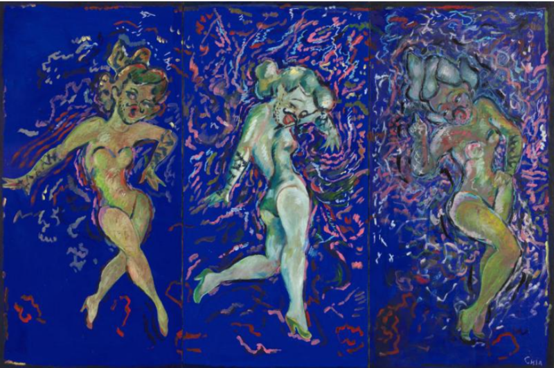 Sandro Chia, Satiri. Estimate: 30,000 - 40,000 EUR
