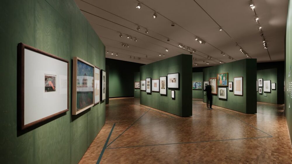 A gallery inside the Munch museum. Photo: Einar Aslaksen. Courtesy of Munch