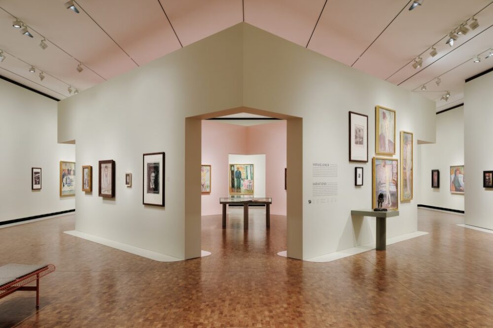 A gallery inside the Munch museum. Photo: Einar Aslaksen. Courtesy of Munch