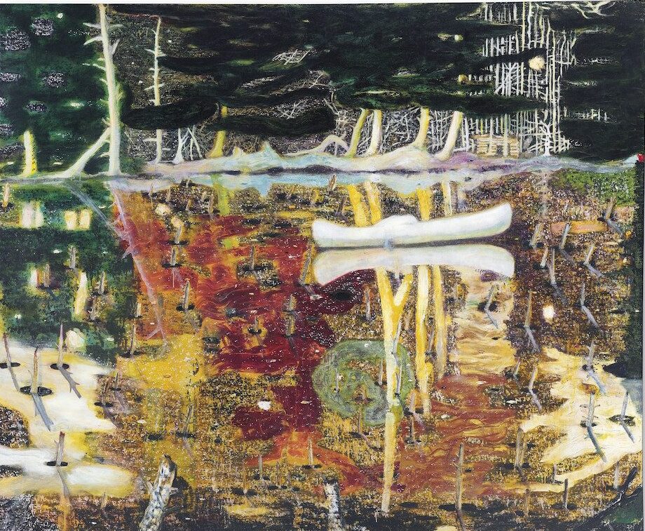 Record per Peter Doig? Christie’s porta all’asta un dipinto della serie delle Canoe