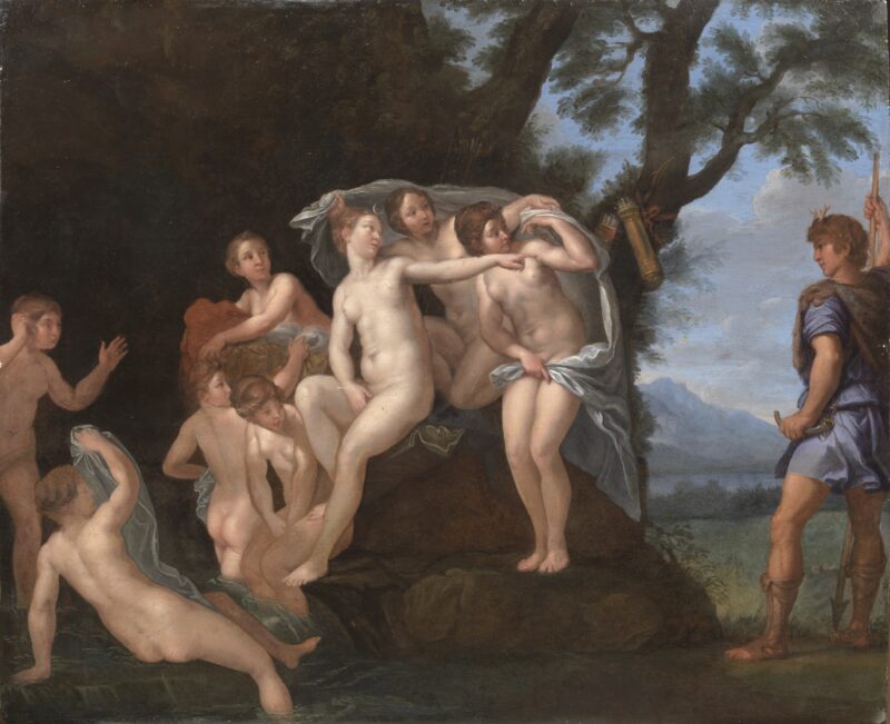 Tornabuoni arte antica, Francesco Albani (1578-1660), olio su tavola, 51,7x62,5 cm