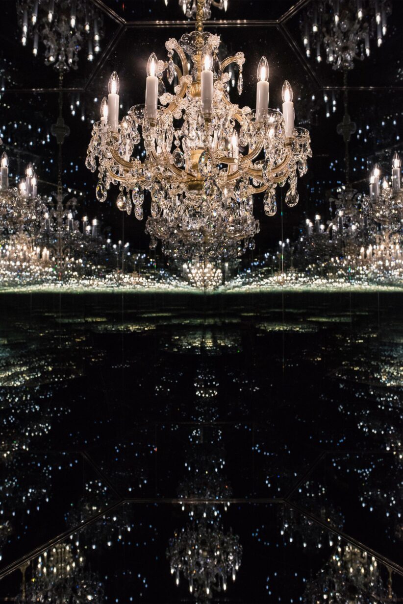 Yayoi Kusama Chandelier of Grief 2016/2018 Tate Presented by a private collector, New York 2019 © YAYOI KUSAMA Courtesy Ota Fine Arts and Victoria Miro