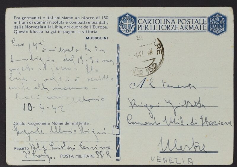 Rigonistern La cassetta nella quale Mario Rigoni Stern conservò le sue lettere dal fronte