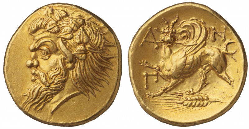 Statere d’oro di Panticapée, stimato 200.000 franchi