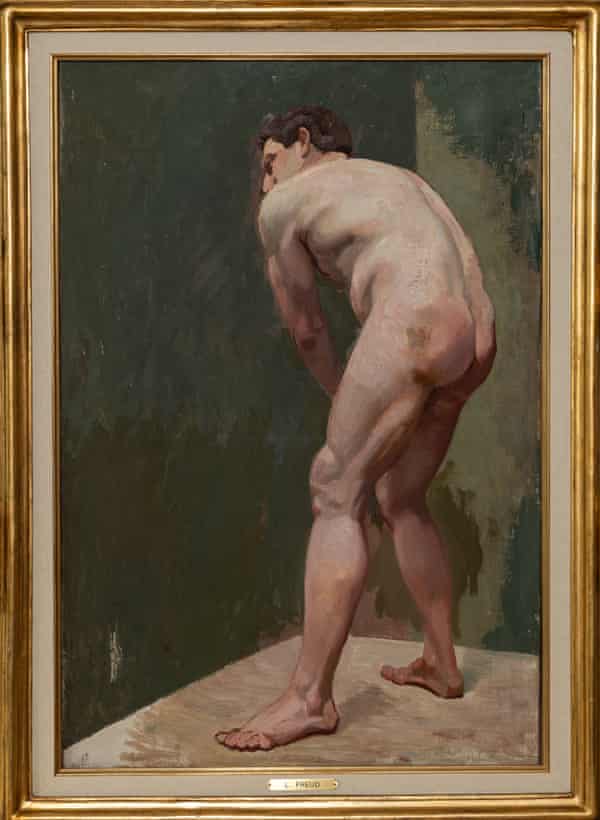 Lucian Freud, Standing Male Nude